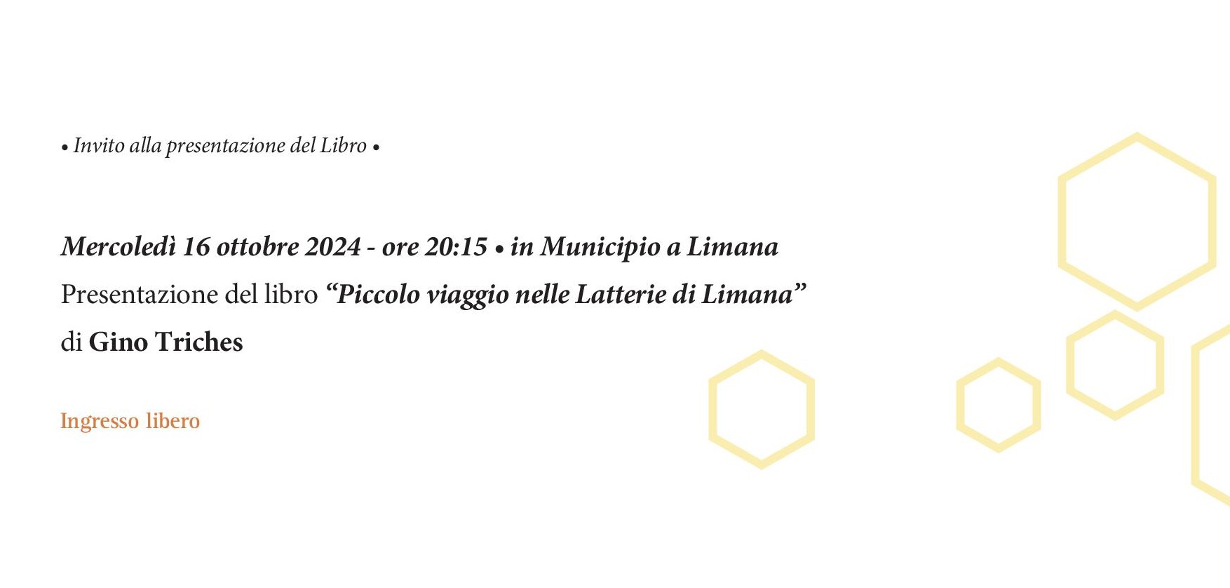 “Piccolo viaggio nelle Latterie di Limana” di Gino Triches